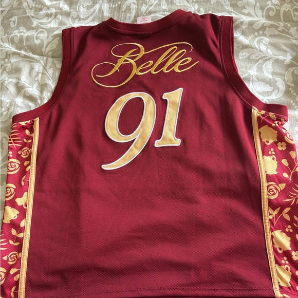 Disney Jersey: Princess Belle 91 Jersey with Gold Details - Picture 7 of 8